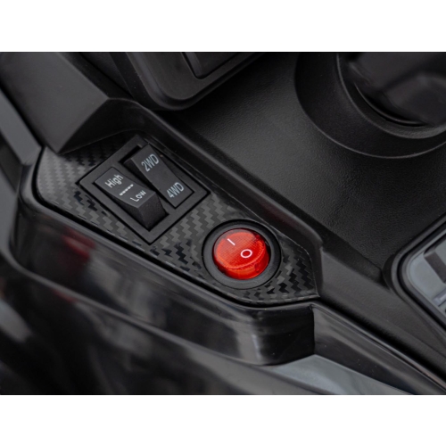 Quad na akumulator dla dzieci Can Am Outlander ATV z pilotem Czarny DK-CA005.2.4GHZ